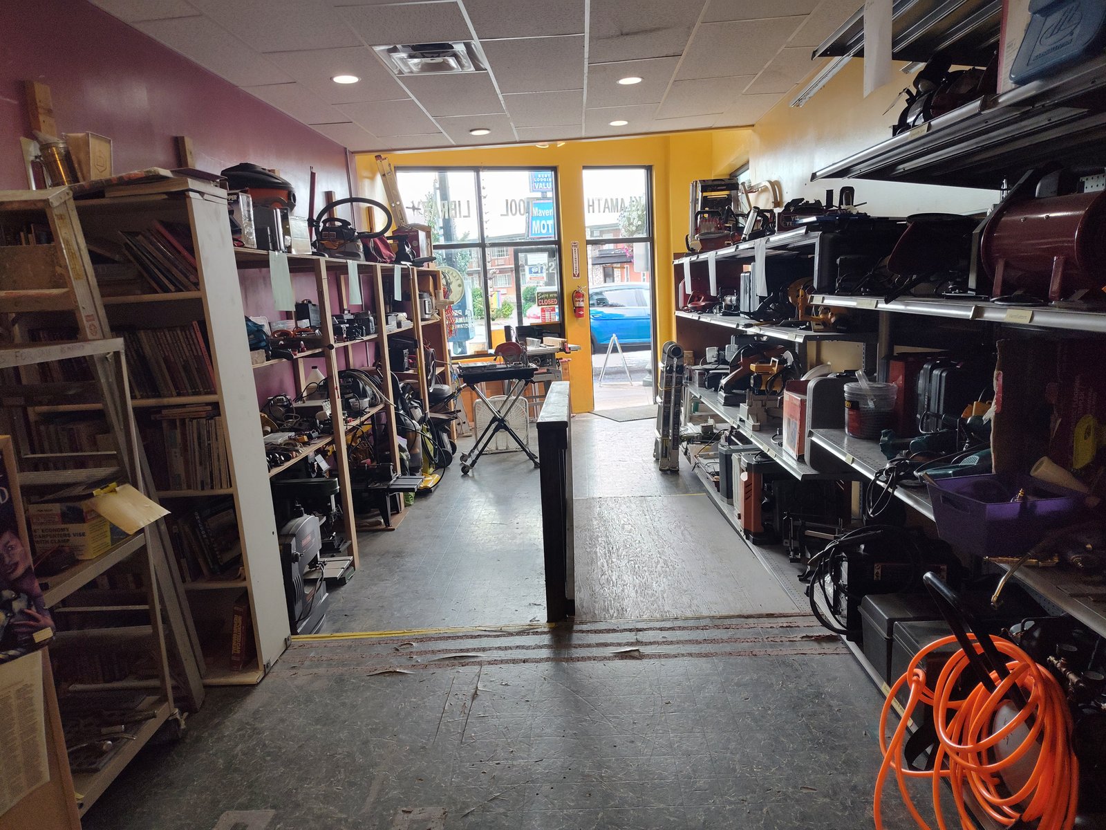 The Klamath Tool Library — open Thursdays 5–7 PM and Saturdays 9 AM–1 PM at 1221 Main Street