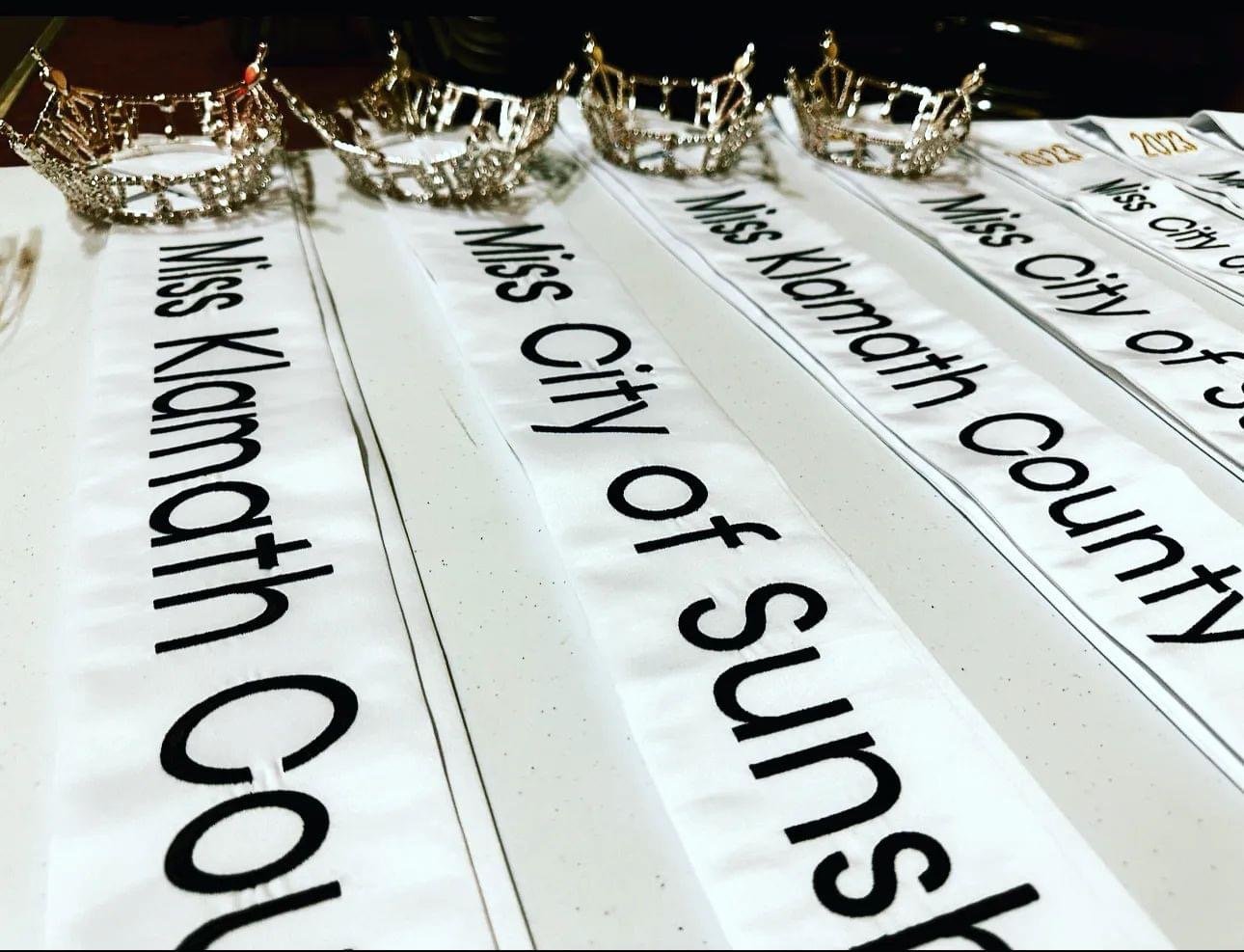 Miss Klamath County–Miss City of Sunshine Scholarship Program — local affiliate of Miss Oregon and Miss America. $41M+ in national scholarships annually, 500,000+ community service hours, and the Women's Scholarship Foundation of Klamath County's mission to prepare great women for the world.