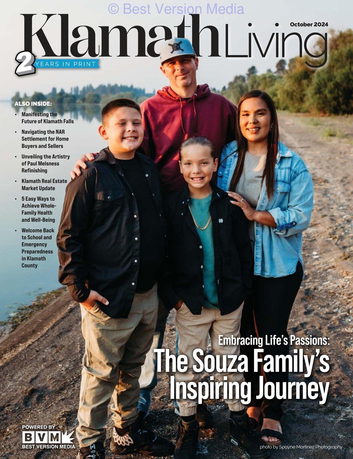 Klamath Living October 2024 cover