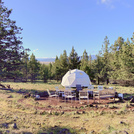 The Aerie Retreat Center — geodesic dome